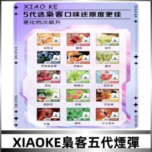 梟客五代煙彈|XIAOKE可替換式電子煙|通用Relx6代|ILIA五代主機