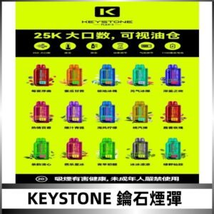 鑰石KEYSTONE FLEX-3 25000口專彈專機套裝|大容量續航